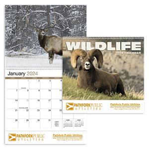 HotLine® Products Wildlife Appointment Calendar - Spiral