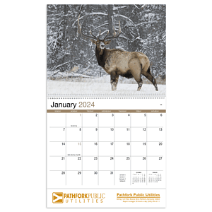 HotLine® Products Wildlife Appointment Calendar - Spiral