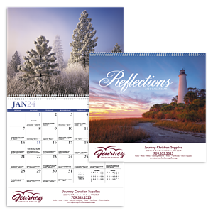 HotLine® Products Reflections (Non-Denominational) Appointment Calendar - Spiral