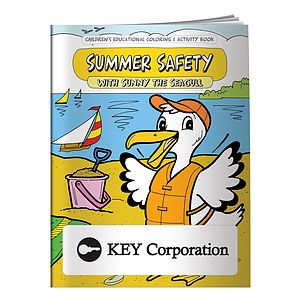 Coloring Book: Have a Safe Summer