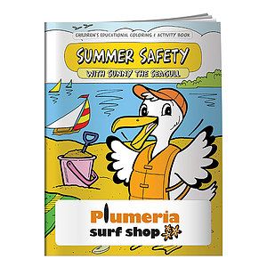 Coloring Book: Have a Safe Summer