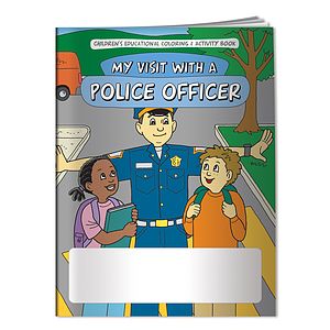 Coloring Book: A Visit to the Police Station