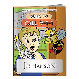 Coloring Book: Learn About 911