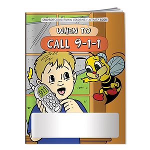 Coloring Book: Learn About 911
