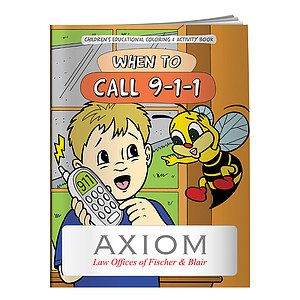 Coloring Book: Learn About 911
