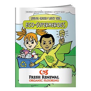 Coloring Book Saving Energy and Water
