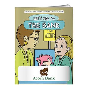 Coloring Book: My Favorite Bank