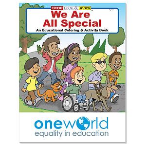 Coloring Book We Are All Special
