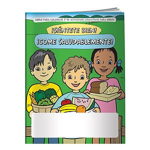 Coloring Book: A Guide to Health and Safety (Spanish)
