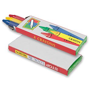 Blank Crayon Box