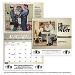 Triumph® Calendars The Saturday Evening Post Deluxe Pocket Calendar