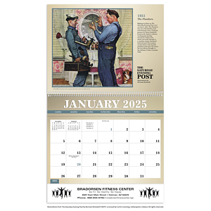 Triumph® Calendars The Saturday Evening Post Deluxe Pocket Calendar