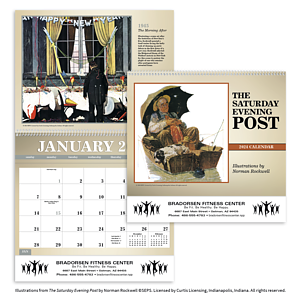 Triumph® Calendars The Saturday Evening Post Deluxe Pocket Calendar