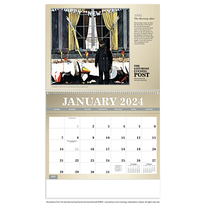 Triumph® Calendars The Saturday Evening Post Deluxe Pocket Calendar