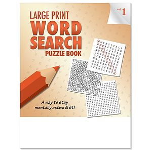 Puzzle Book: LARGE PRINT Word Search
