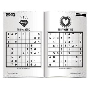 Puzzle Book: LARGE PRINT Sudoku