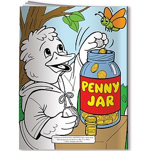 Coloring Book: Be Smart, Save Money
