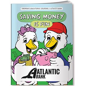 Coloring Book: Be Smart, Save Money