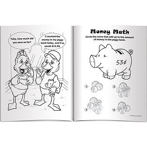 Coloring Book: Be Smart, Save Money