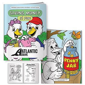 Coloring Book: Be Smart, Save Money