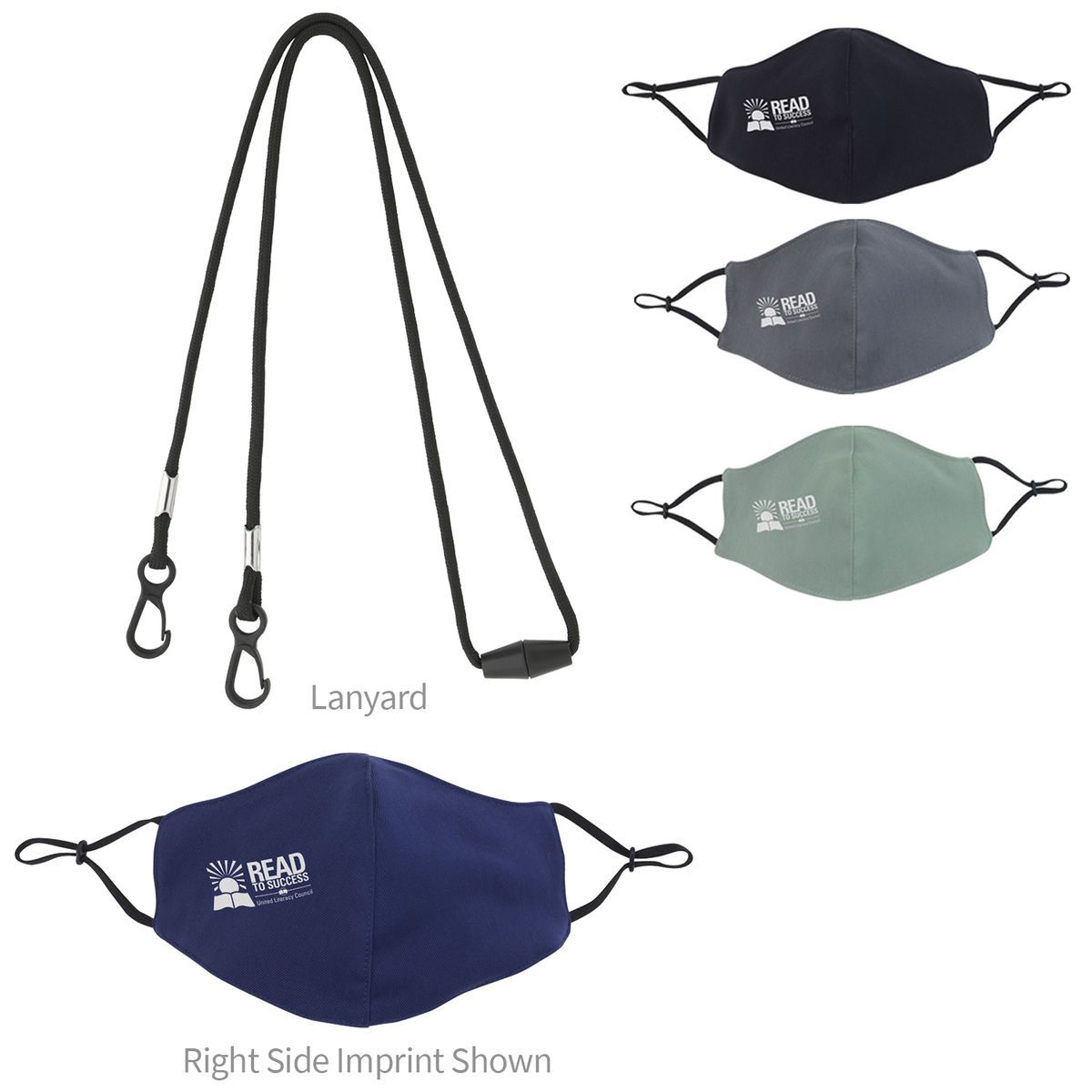 Comfy youth face mask lanyard kit Corporate Specialties
