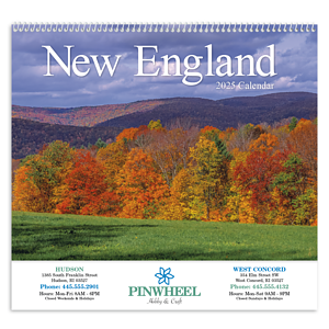 HotLine® Products New England Appointment Calendar - Spiral