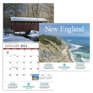 HotLine® Products New England Appointment Calendar - Spiral