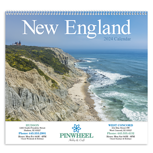 HotLine® Products New England Appointment Calendar - Spiral