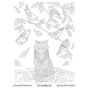 Good Value™ Unwind with Pets Adult Coloring Book