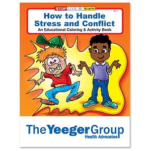 Good Value™ Coloring Book: How to Handle Stress and Conflict