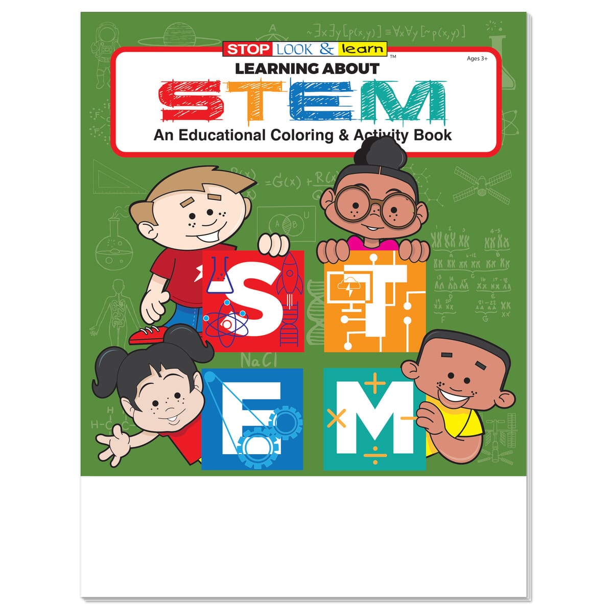 Coloring Book: Learning About STEM
