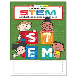Coloring Book: Learning About STEM