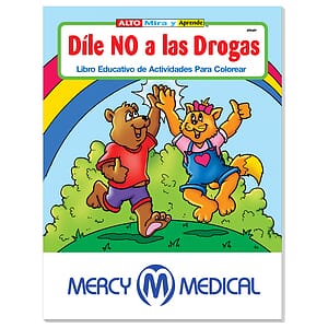 Good Value™ Coloring Book: Smart Kids Say No to Drugs (Spanish)