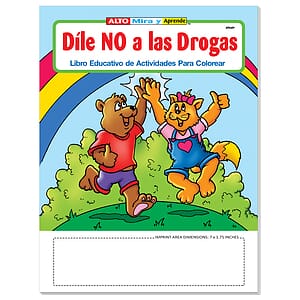 Good Value™ Coloring Book: Smart Kids Say No to Drugs (Spanish)