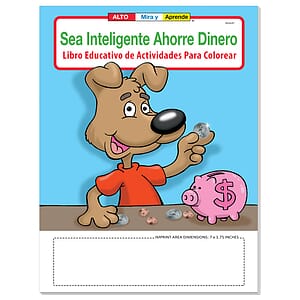 Good Value™ Coloring Book: Be Smart, Save Money (Spanish)