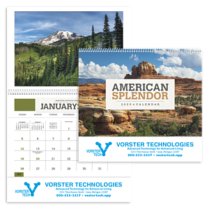 Triumph® Calendars American Splendor Pocket Calendar