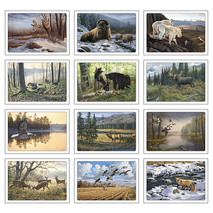 Triumph® Calendars Wildlife Art Pocket Calendar