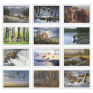 Triumph® Calendars Wildlife Art Pocket Calendar