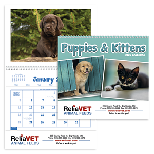 Triumph® Calendars Puppies & Kittens Pocket Calendar