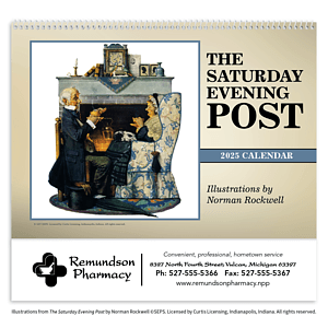 Triumph® Calendars The Saturday Evening Post Pocket Calendar