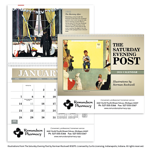 Triumph® Calendars The Saturday Evening Post Pocket Calendar