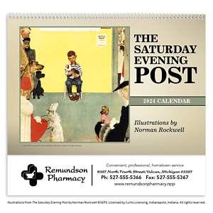 Triumph® Calendars The Saturday Evening Post Pocket Calendar