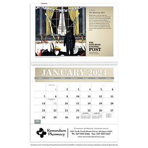 Triumph® Calendars The Saturday Evening Post Pocket Calendar