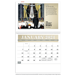 Triumph® Calendars The Saturday Evening Post Pocket Calendar