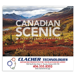 Triumph® Calendars Canadian Scenic Pocket Calendar