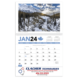 Triumph® Calendars Canadian Scenic Pocket Calendar