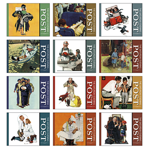 HotLine® Products Saturday Evening Post Appointment Calendar - Spiral