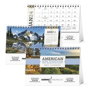 Triumph® Calendars American Splendor Desk Calendar