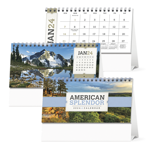 Triumph® Calendars American Splendor Desk Calendar