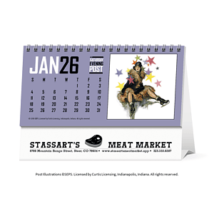 Triumph® Calendars  The Saturday Evening Post Desk Calendar